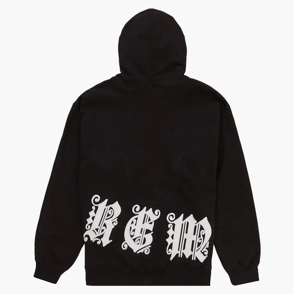 Supreme Old English Wrap Hooded Sweatshirt Black