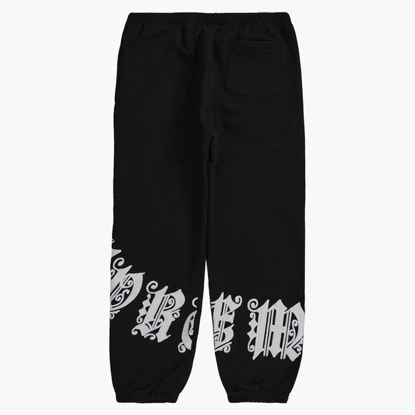 Supreme Old English Wrap Sweatpant Black