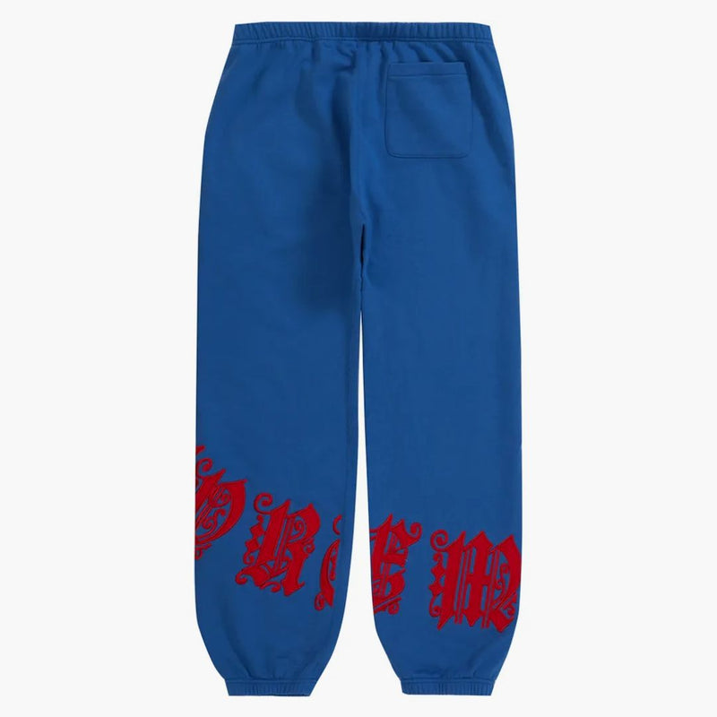 Supreme Old English Wrap Sweatpant Pale Royal