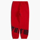 Supreme Old English Wrap Sweatpant Red