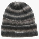 Supreme Ombré Stripe Beanie Black