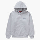 Supreme On God Hooded Sweatshirt Ash Grey