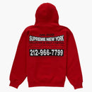 Suprema on God Felpa con cappuccio Burnn Red