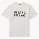 Supreme One Two Fuck You S/s Top White