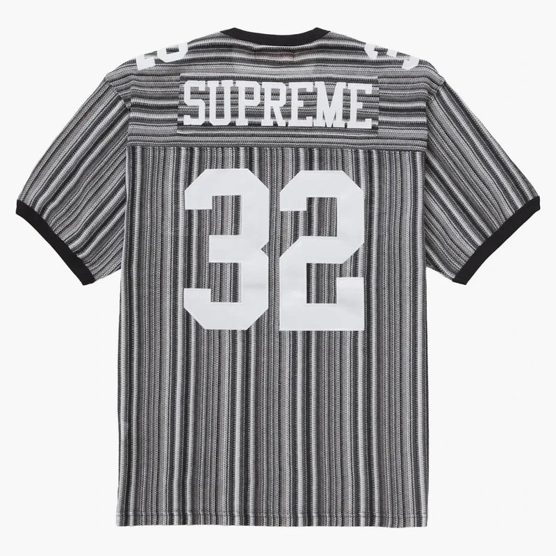 Supreme Open Knit Football Top Black