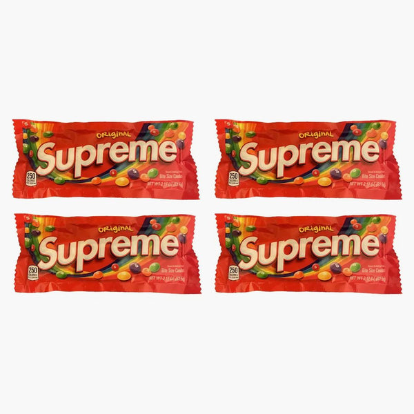 Supreme Original Skittles 4x Lot (not fit for human consumption) red