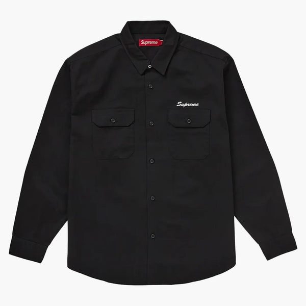 Supreme Our Lady Work Shirt Black