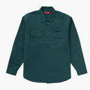 Supreme Nuestra Señora Camisa de trabajo Dusty Teal