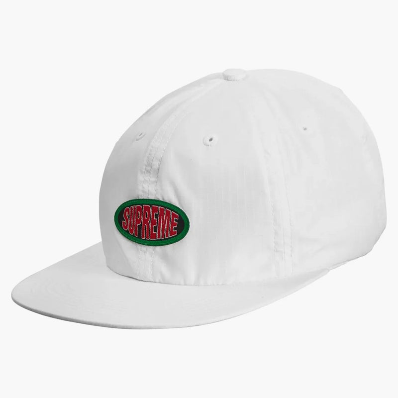 Supreme Oval Label 6-Panel White
