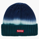 Supreme Overdyed Beanie (SS19) Teal Tie Dye