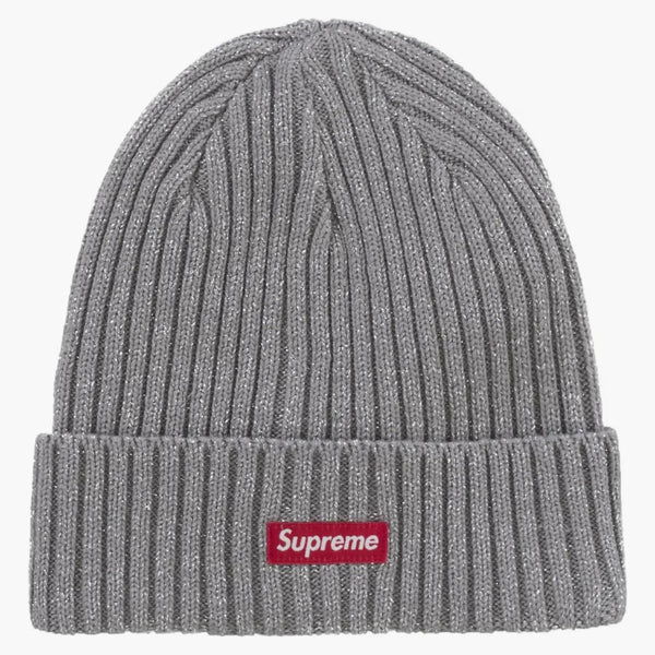 Supreme Overdyed Beanie (SS25) Metálica de plata
