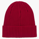 Supreme Overdyed Beanie (SS25) röd