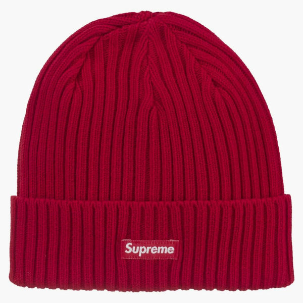 Supreme Overdyed Beanie (SS25) Red