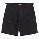 Supreme Overdyed Camo Cargo Short Black