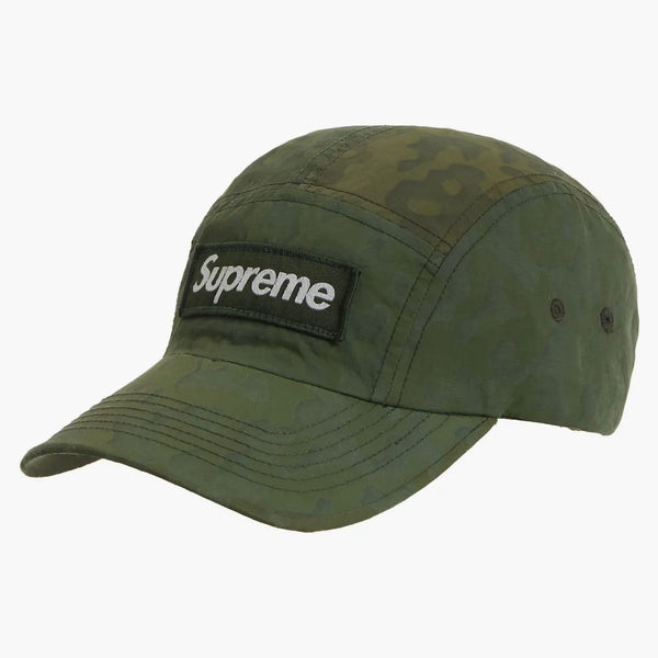 Nejvyšší overdyed Camo Nylon Camp Cap Green