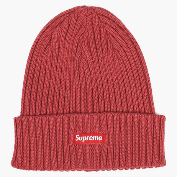 Nejvyšší overdyed Ribbed Beanie (SS18) Washed Magenta