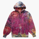 Supreme Overdyed Small Box Zip-up Hooded Sweatshirt Multicolor
