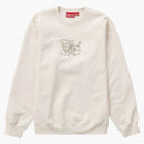 Supreme overlap crewneck natural