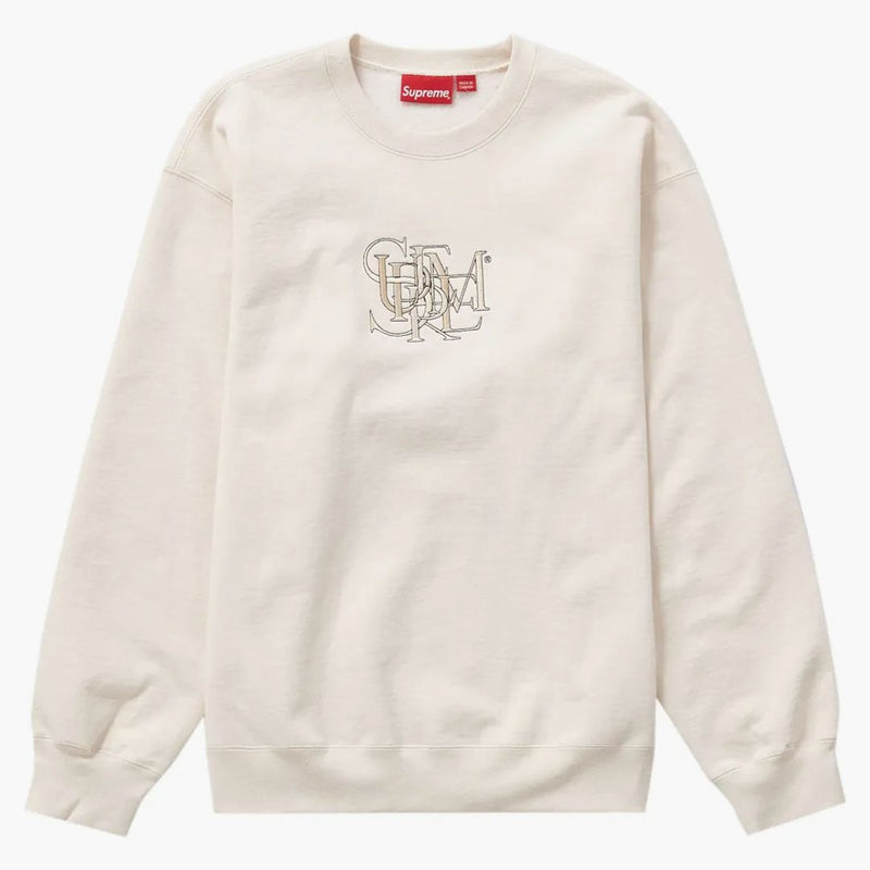 Supreme Overlap Crewneck Natural