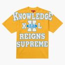 Supreme Overprint Knowledge S/s Top Gold