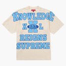 Supreme Overprint Knowledge S/s Top Stone