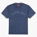Supreme Overprint S/s Top Navy