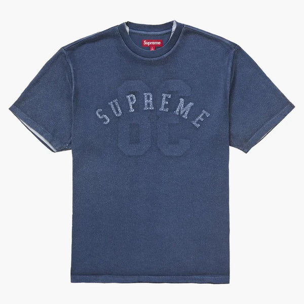 Supreme Overprint S/s Top Navy