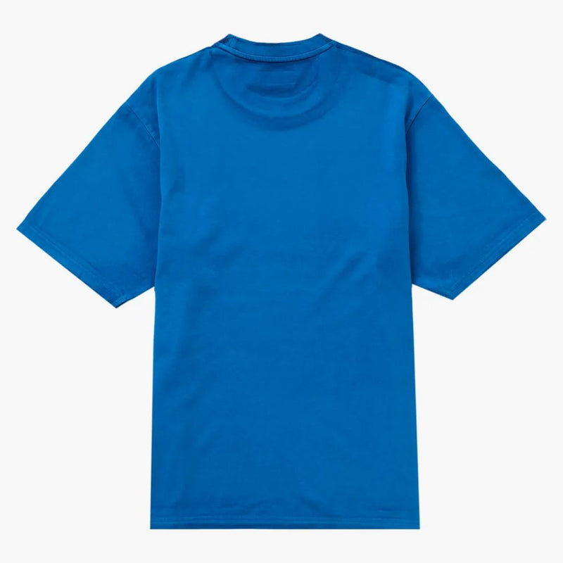 Supreme Overprint Small Box S/S Top Blue
