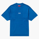 Supreme Overprint Small Box S/S Top Blue