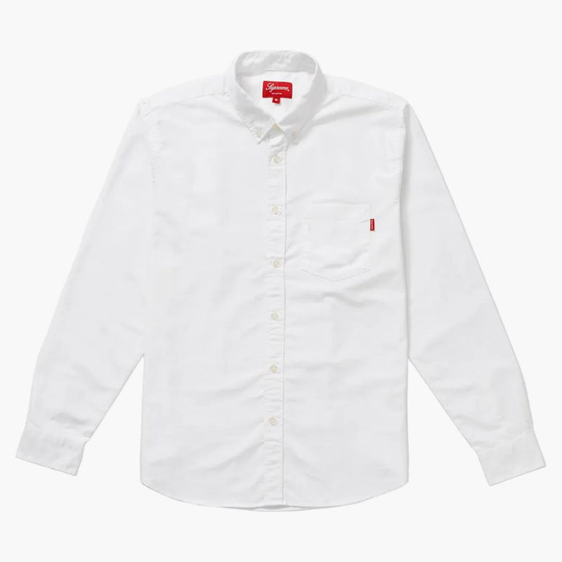 Cămașă supremă Oxford (SS19) Alb