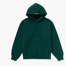 Nejvyšší mikina s kapucí na barvě tmavě zelená