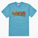Supreme Paint Logo Tee Light Slate