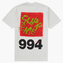 Supreme pintura camiseta blanca