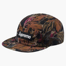 Supreme Painted Floral Camp Cap Olive