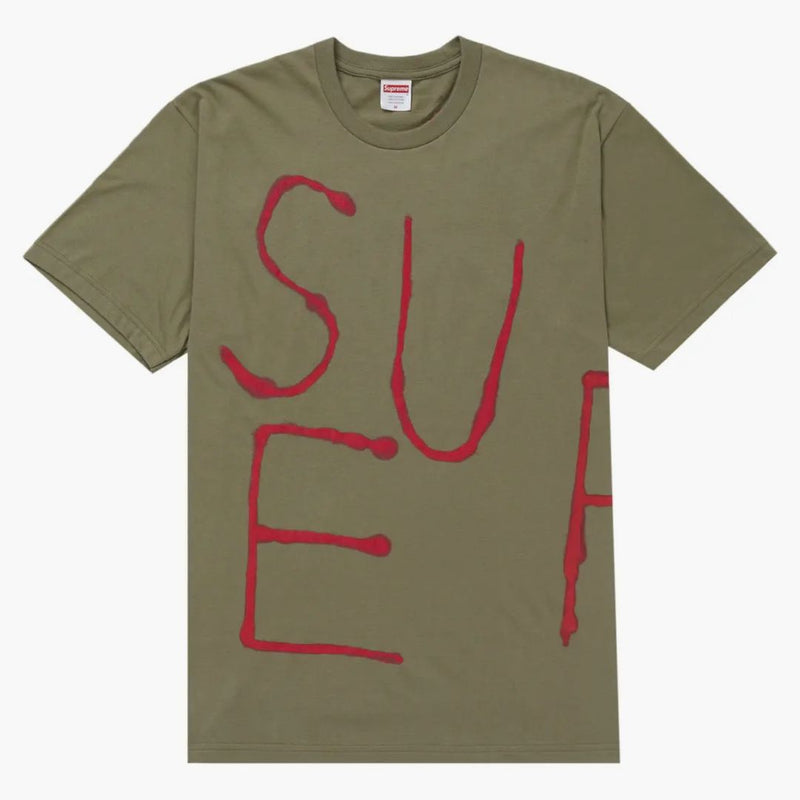 Supreme Painted Tea (SS25) Olive