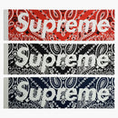 Supreme Paisley Box logo sticker set