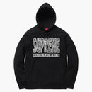 Supreme Paisley Fuck em All Hoodie Black