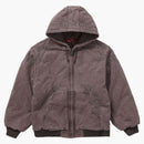 Supreme Paisley Studded Work Jacket Brown