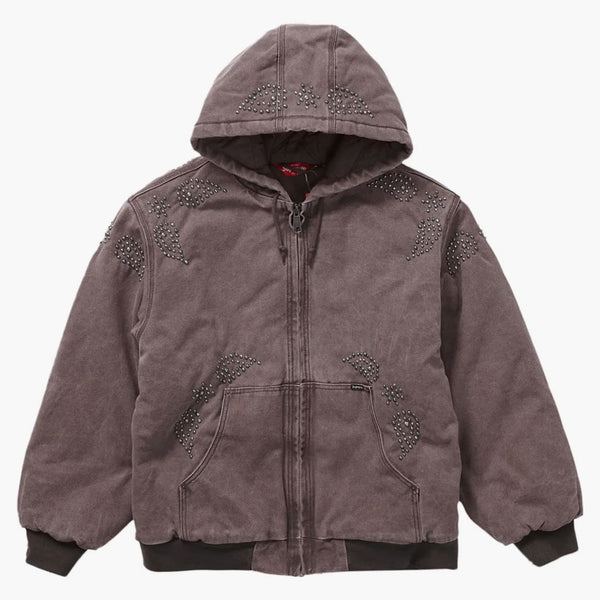 Giacca da lavoro suprema di Paisley Brown Brown