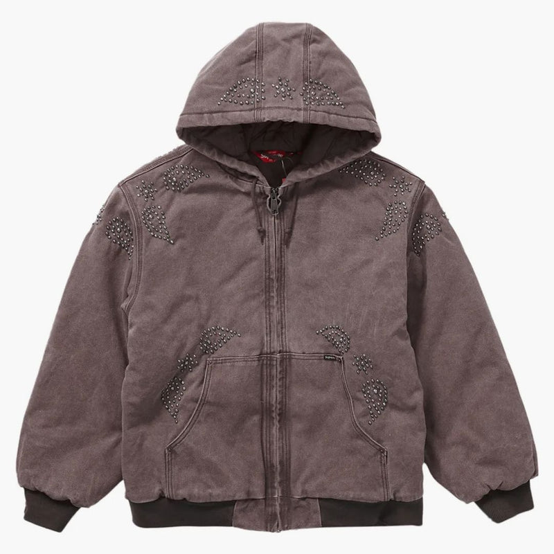 Giacca da lavoro suprema di Paisley Brown Brown
