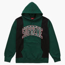 Supreme Paneled Arc Hooded Sweatshirt Dark Green