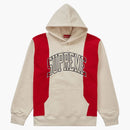 Supreme Paneled Arc Hooded Sweatshirt Natural