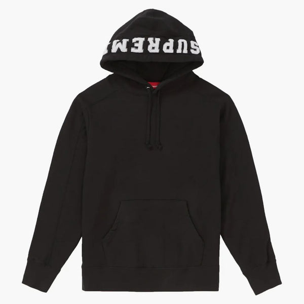 Supreme Paneled Hooded Sweatshirt svart
