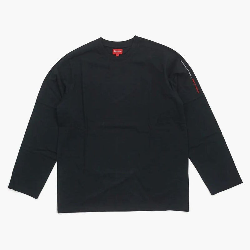 Nejvyšší obložený L/S Top Black