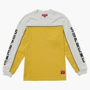 Supreme Paneled Tiping L/S Top White
