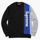 Supreme Panelled Crewneck Black