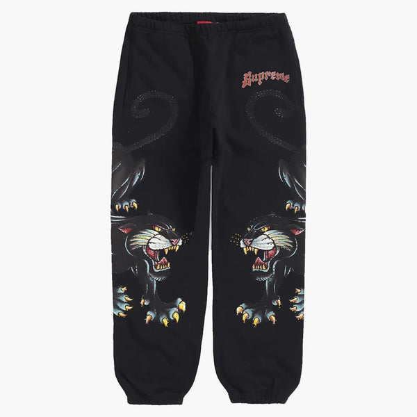 Supreme Panther Sweats Postpant Negro