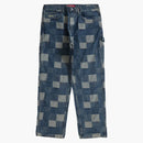 Supreme Patched Denim Pant Blue