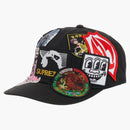 Supreme Patches 6-panel Black