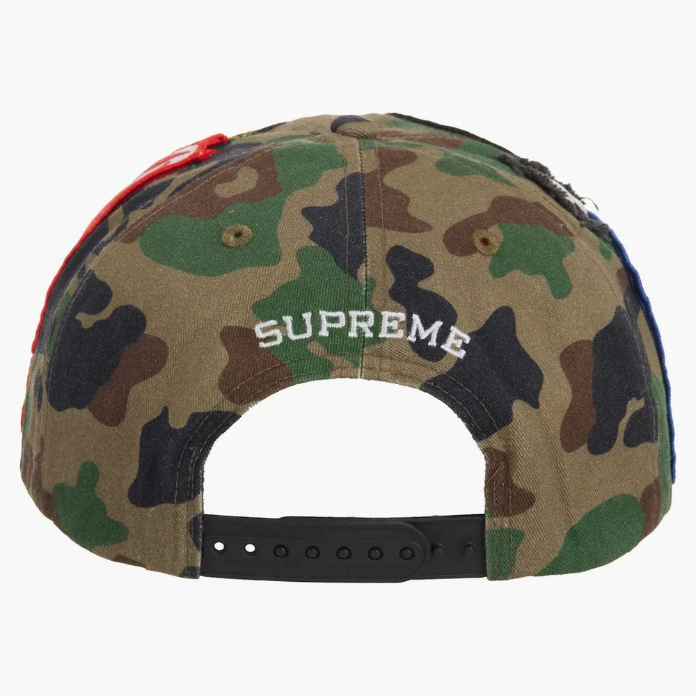 帽子 Supreme Patches 6-Panel Olive Camo Buy Supreme Patches 6-Panel 'Olive Camo' - SS25H57 OLIVE